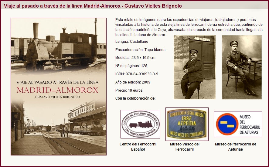 Libro L�nea MADRID-ALMOROX