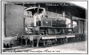 Locomotora MANNING-WARDLE Nº1129 - MONDRAGON